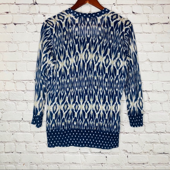 The Loft Navy Cardigan with Gap Tank Top Small - Picture 4 of 6